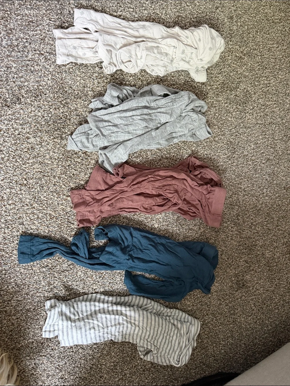 5 sets Solly Baby 6-12 Month Pajamas